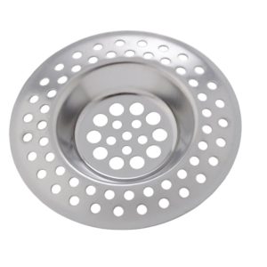 Strainer grid for sink and bath wastes