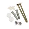 WC toilet pan fixing kit