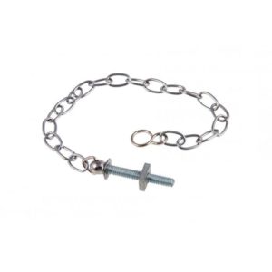 12" Link Oval Chain & Stay - For Basin Plugs