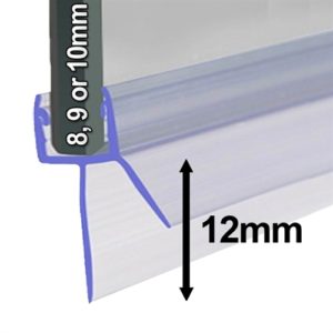 Universal Replacement Shower Screen Seal - Extra Thick Glass