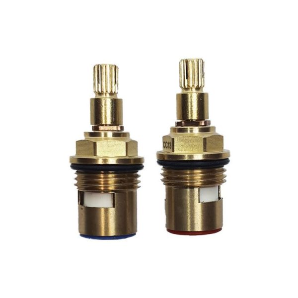 1/2" BSP Quarter Turn Tap Valves - Split 18 teeth Spline