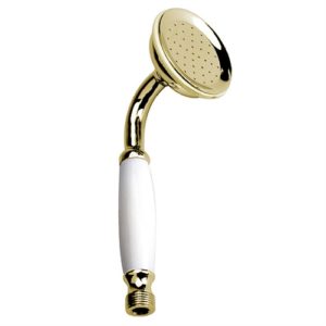 Traditional Gold Plated Shower Head - Victorian/Edwardian Design