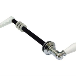 Extended 305mm Shaft Cistern Lever  - Premium Ceramic Handle
