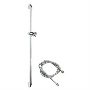 Extra Long Shower Riser Rail Set - 90cm Length