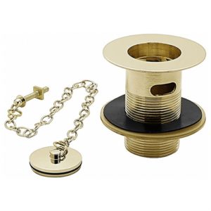 Gold Plated Belfast Kitchen Sink Waste