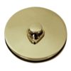 Gold Plated Replacement Bath/Sink Plug (For 1 1/2" Wastes)