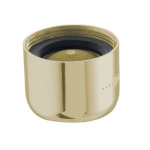 22mm Female Tap Spout Aerator Nozzle - Gold Plated
