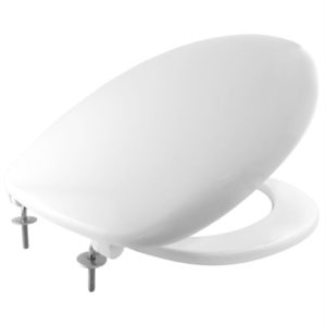Bemis Durolux Toilet Seat - Non Loosening, Stainless Hinges