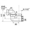 dimensions for wirquin bath trap