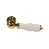 Luxury Ceramic Cistern Lever - Gold