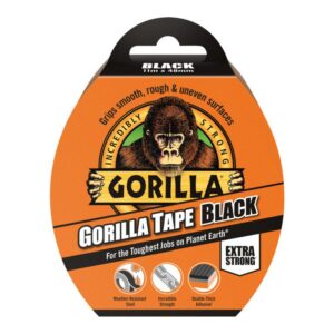 Gorilla Extra Strong Black Tape  - 11 Meters