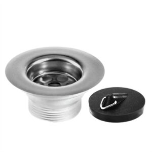Utility No Overflow Sink Waste &  Plug