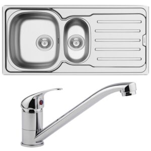Arley 100 x 50 Kitchen Sink & Tap Pack