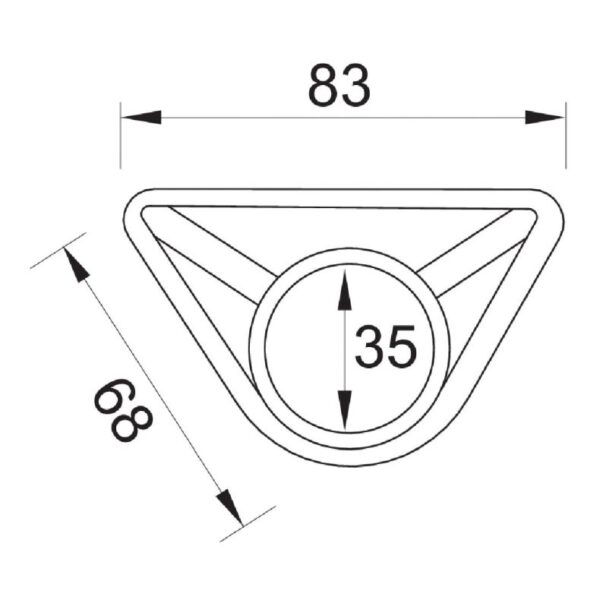 Deva Under Sink Tap Mounting Support - Image 2
