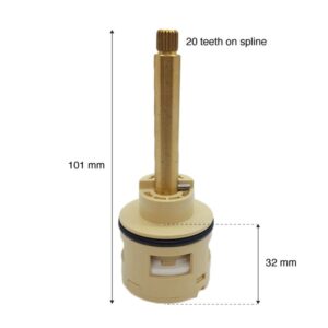 Torrent 2 Way Diverter Cartridge - 40mm