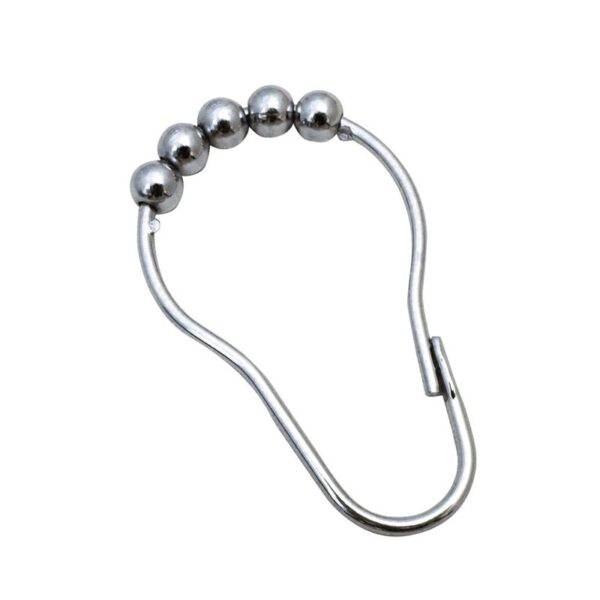 Arley Metal Button Curtain Rings