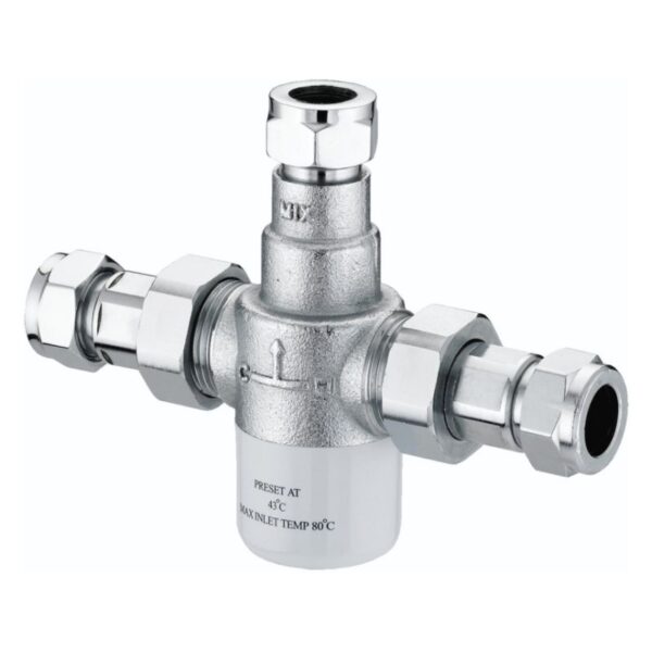 Bristan MT503 Commercial Thermostatic Mixing Valve (15mm)