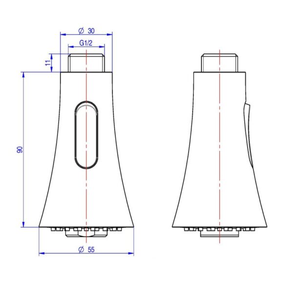 Eros Premium Dual Spray Kitchen Handset - Image 2