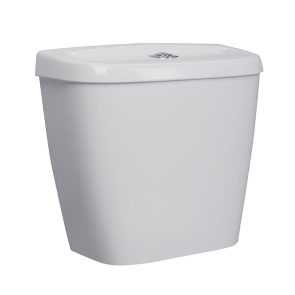 Arleypro Ceramic Low Level Push Button Cistern - Side Entry
