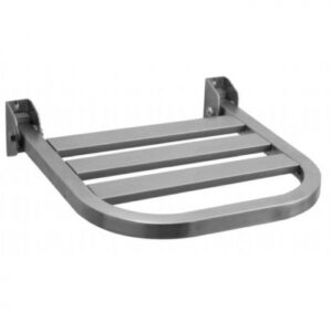 Nofer Sound Stainless Steel Wall Fitted Shower Seat
